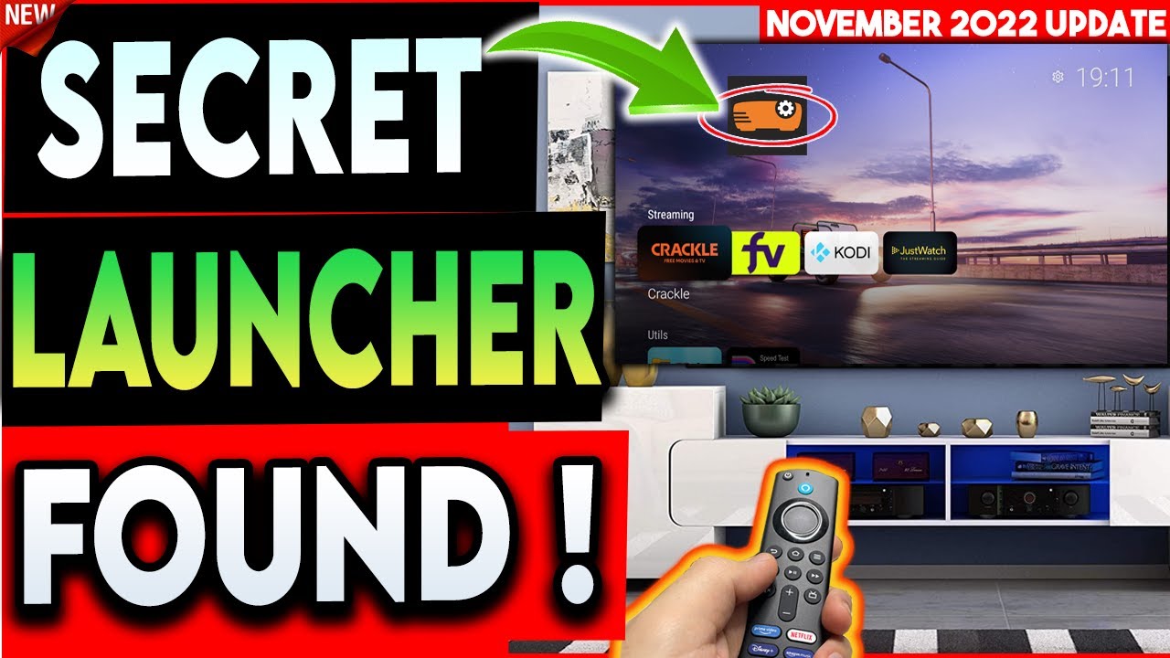 🔴AMAZING NEW FIRESTICK / ANDROID TV LAUNCHER