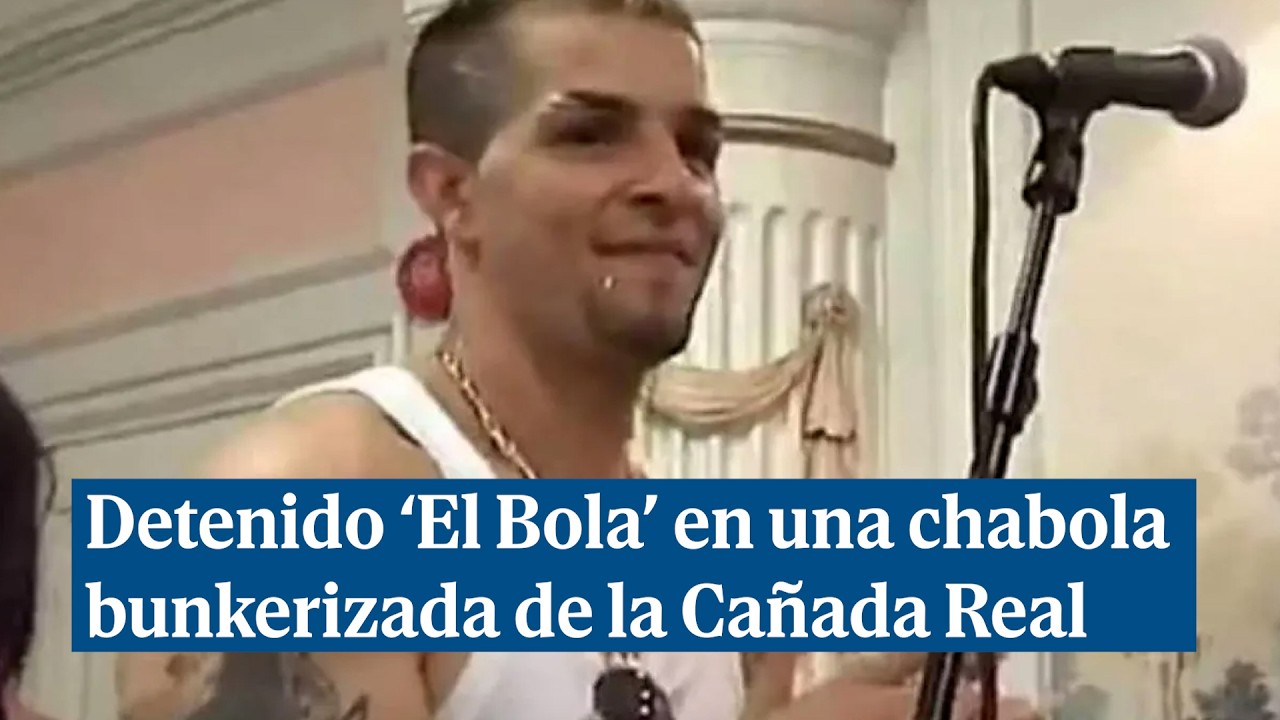 Detenido 'El Bola', del clan de 'Los Gordos', en una narcochabola blindada con 7 puertas acorazadas