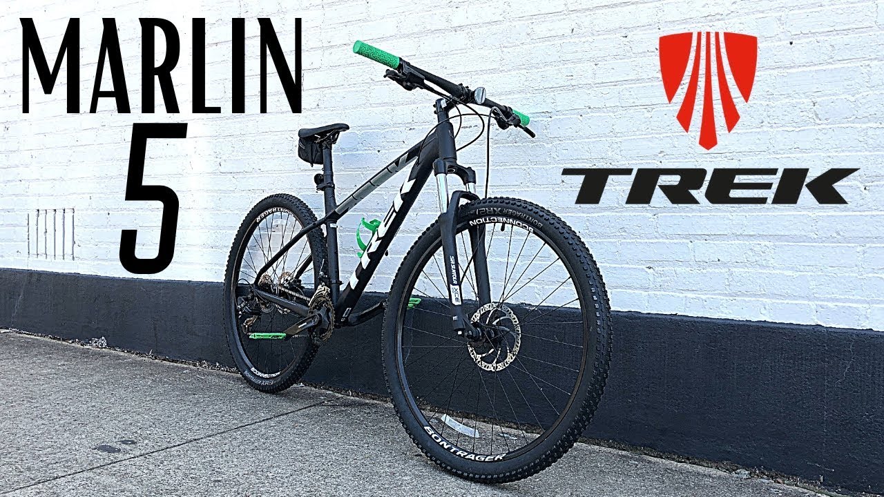 complexiteit niet verwant Vervuild Trek Marlin 5 Mountain Bike | Is it a good value? - YouTube