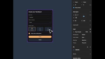 Advanced Modal Component in Figma #uikit #responsivedesign