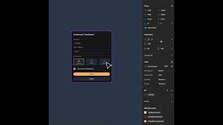 Celebrity Advanced Modal Component in Figma #uikit #responsivedesign Wealth