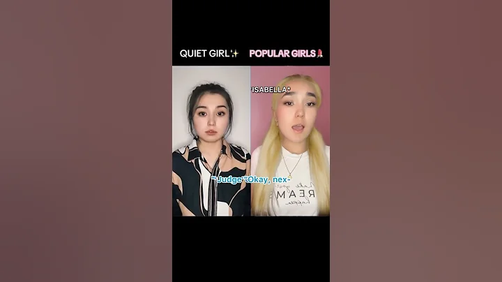 #pov At a school audition, popular girls try to humiliate a quiet girl #acting #shorts #short