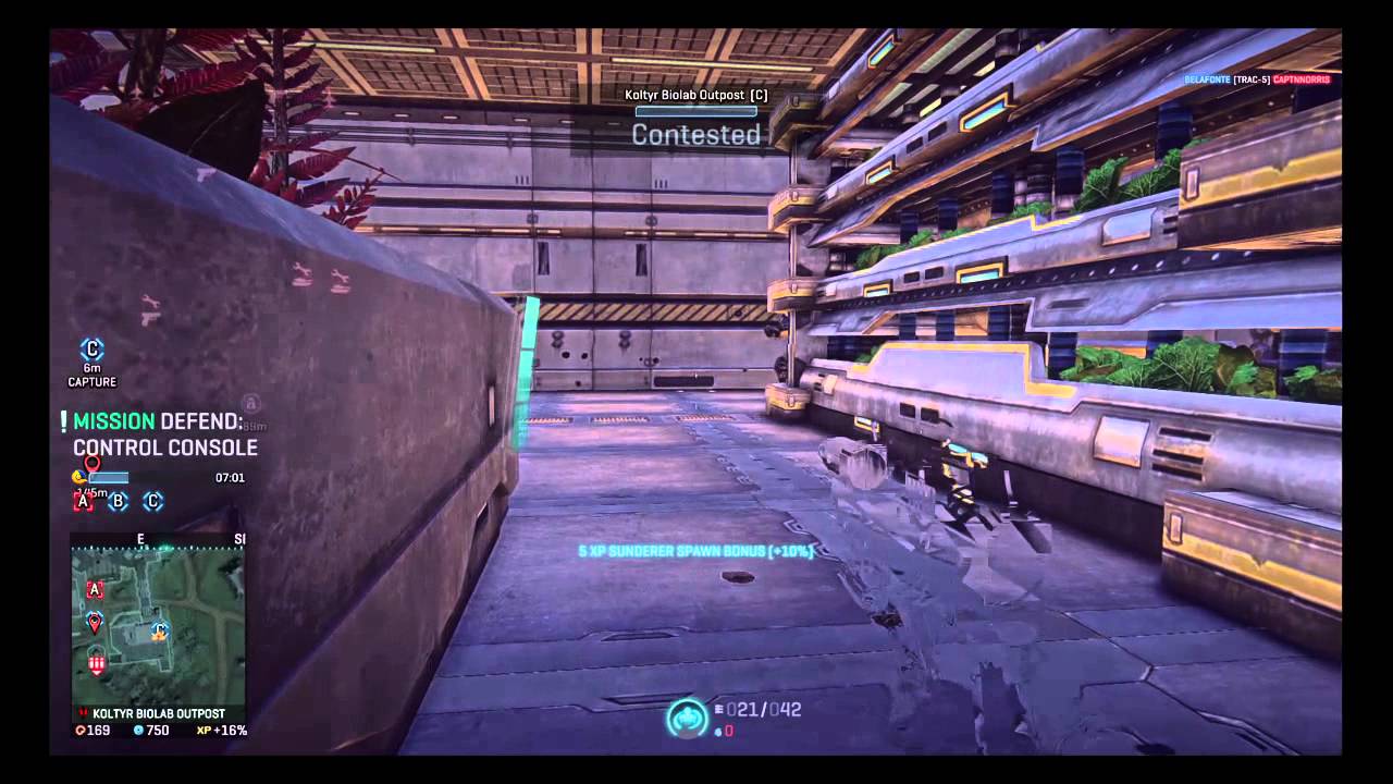 PlanetSide 2 PS4 stalker infiltrator gameplay