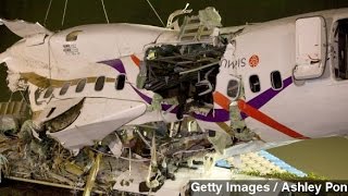 TransAsia Plane Crash Blamed On Engine Failure