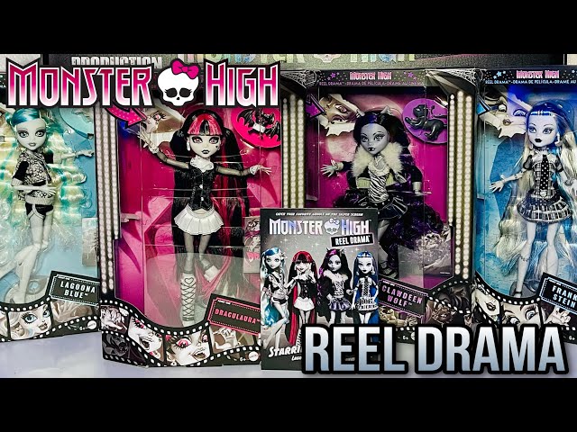 Monster High Reel Drama Dolls Review! 