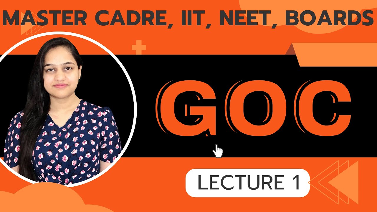 Chemistry | GOC | General Organic Chemistry | Part 1 | Master Cadre ...