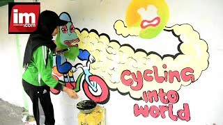 LUKISAN MURAL HARI BUMI MENGHIAS TEMBOK TUA SEPANJANG 200 METER LUKISAN MURAL HARI BUMI MENGHIAS TEMBOK TUA SEPANJANG 200 METER