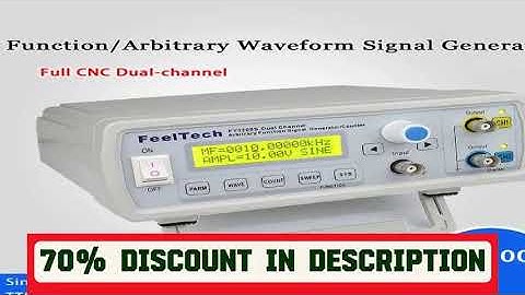 A must-have product! Digital DDS Function Generator Dual-channel 12Bits 250MSa/s Sine Wave 24MHz A