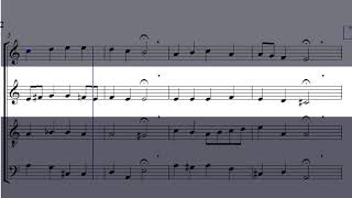 Practice choir singing and sight singing with Bach's Choral 81