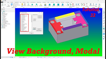 Delcam Powermill 2021 Tutorials | How to Change Units in Powermill | Interface | Background Color