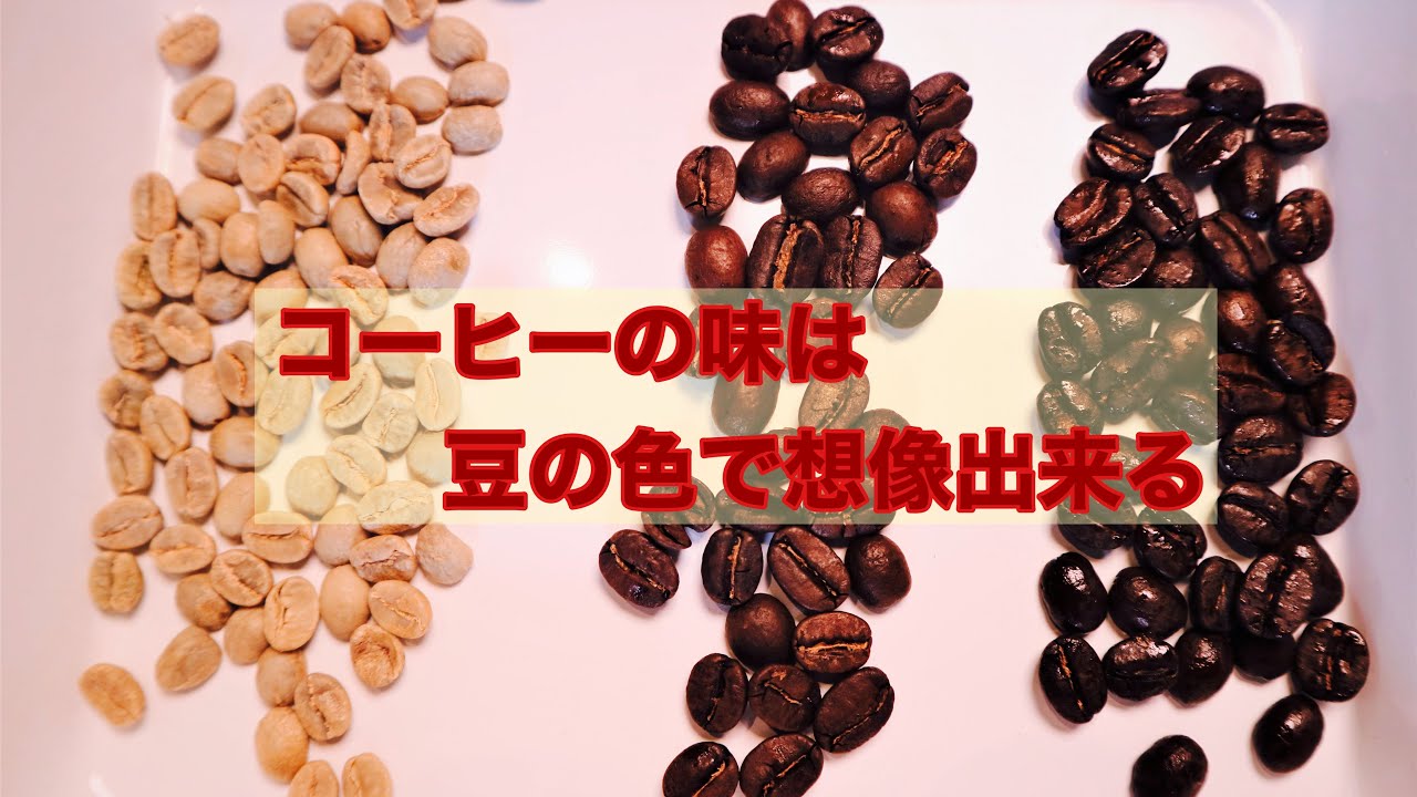 プロが教える【コーヒー豆の見た目で味を想像する方法】 酸味のある