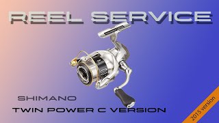 Shimano twin power reel service (2015 C version)