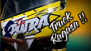 CARA PASANG SKOTLET/STIKER KABIN TRUK RAGASA - sticker truck