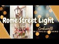 Rome Street Light 2 - Aquarela/Watercolor/Demo
