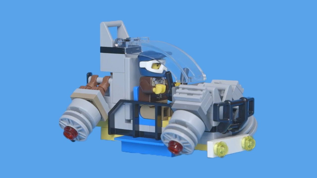 How To Build a LEGO Hover Car! LEGO Academy DIY Tutorial - YouTube