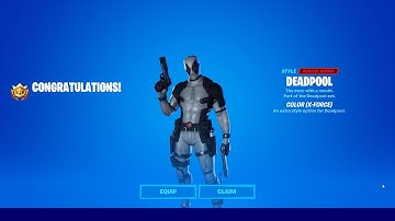 How to Unlock X-Force Deadpool Edit Style in Fortnite! All Deadpool Week 9 Challenges Guide!