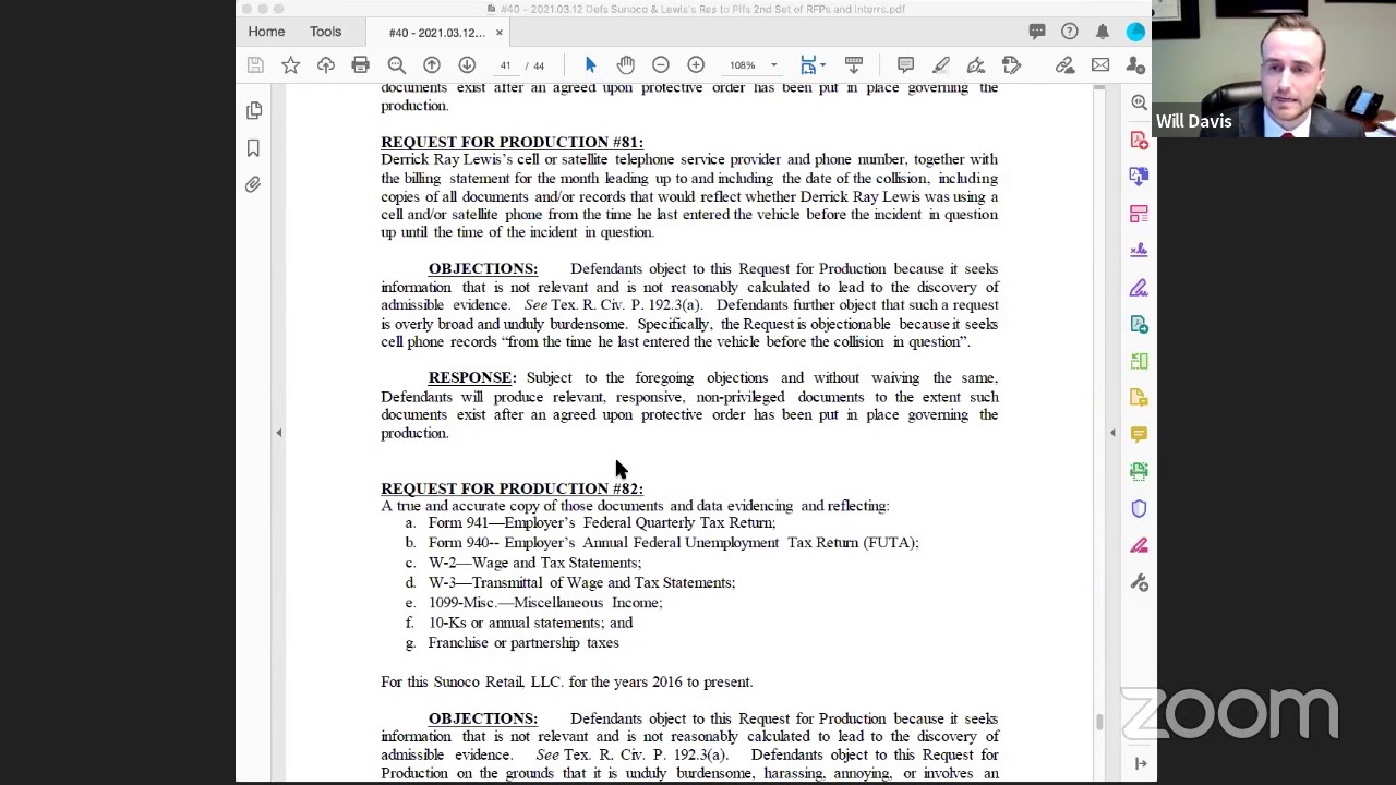 68th District Court Trial Docket For May 25 2021 YouTube