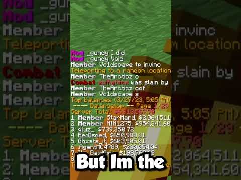 What is the best money making method in this public smp? #shorts #minecraft #nexussmp