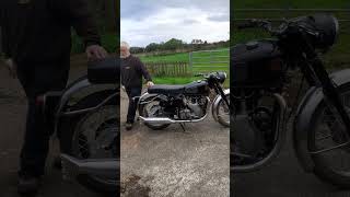 How to start a Velocette