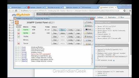 Install XAMPP 3.2.1 on Windows 7 - Tutorial | Step by Step | IncFrog GIG