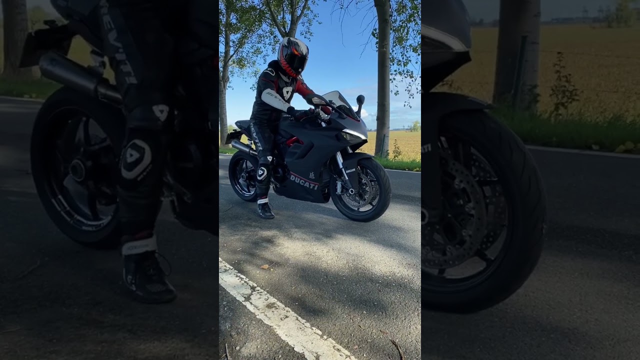 Ducati Supersport with Akrapovic exhaust🔥 