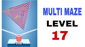 MULTI MAZE 3D - ALL LEVELS (LEVEL 17) ANDROID IOS GAMEPLAY ft. Mobile Gaming Junction