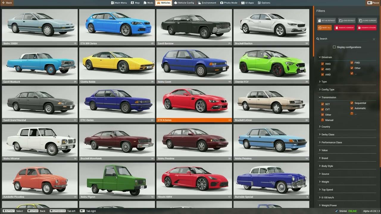 BeamNG drive Manual Transmission Clutch Problem - YouTube