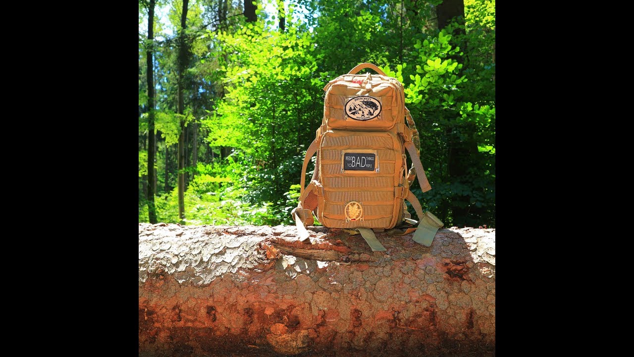 Mit dem MFH Assault Pack 1 auf 30 Km Tour...i survived...