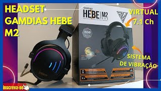Headset Gamdias Hebe M2 O Melhor Custo Benefício para Gamers