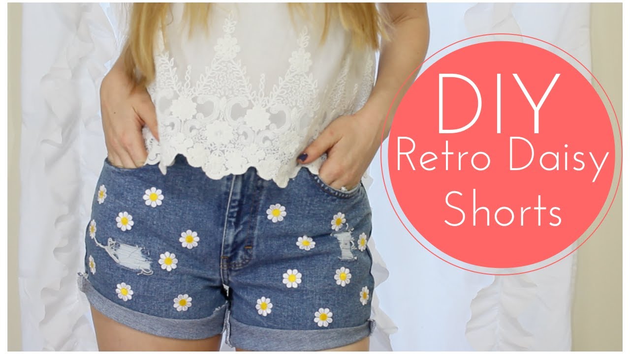 DIY Daisy Shorts! - YouTube