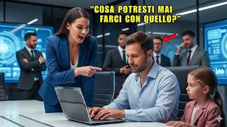 CEO deride il vecchio PC di un papà single — poi lui le hackera il sistema in pochi secondi.