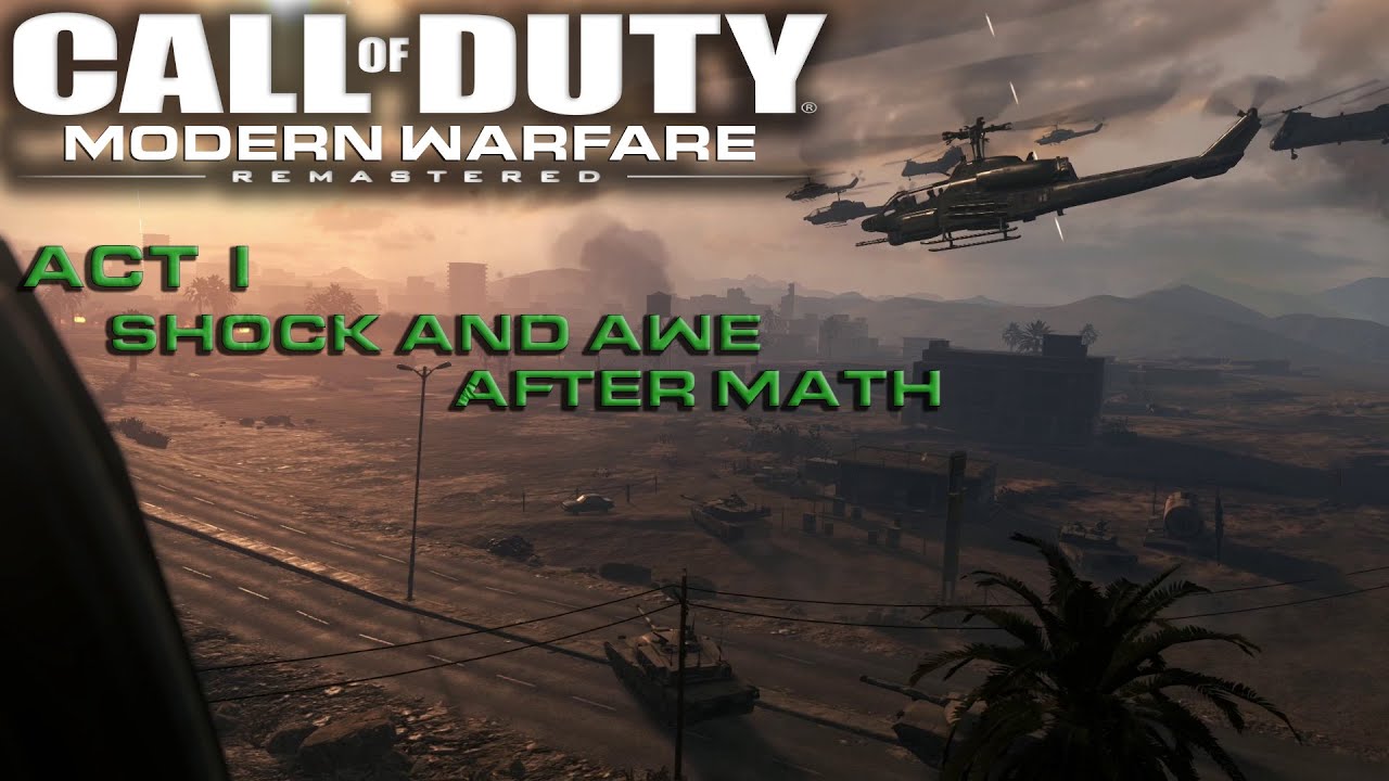 Call of Duty Modern 4 Warfare Remaster Gameplay Walkthrough Mission 8 ...