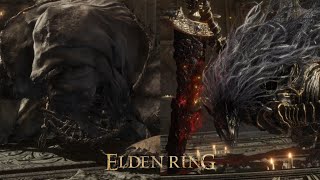 ELDEN RING - Beast Clergyman / Maliketh Boss Fight @ RL90