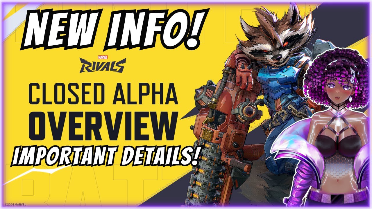 NEW Closed Alpha Test News! | Marvel Rivals | AmethystLady