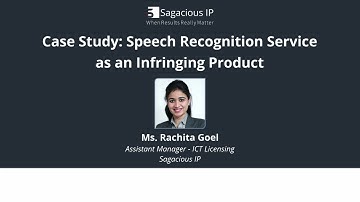 Case Study: Speech Recognition Service as an Infringing Product
