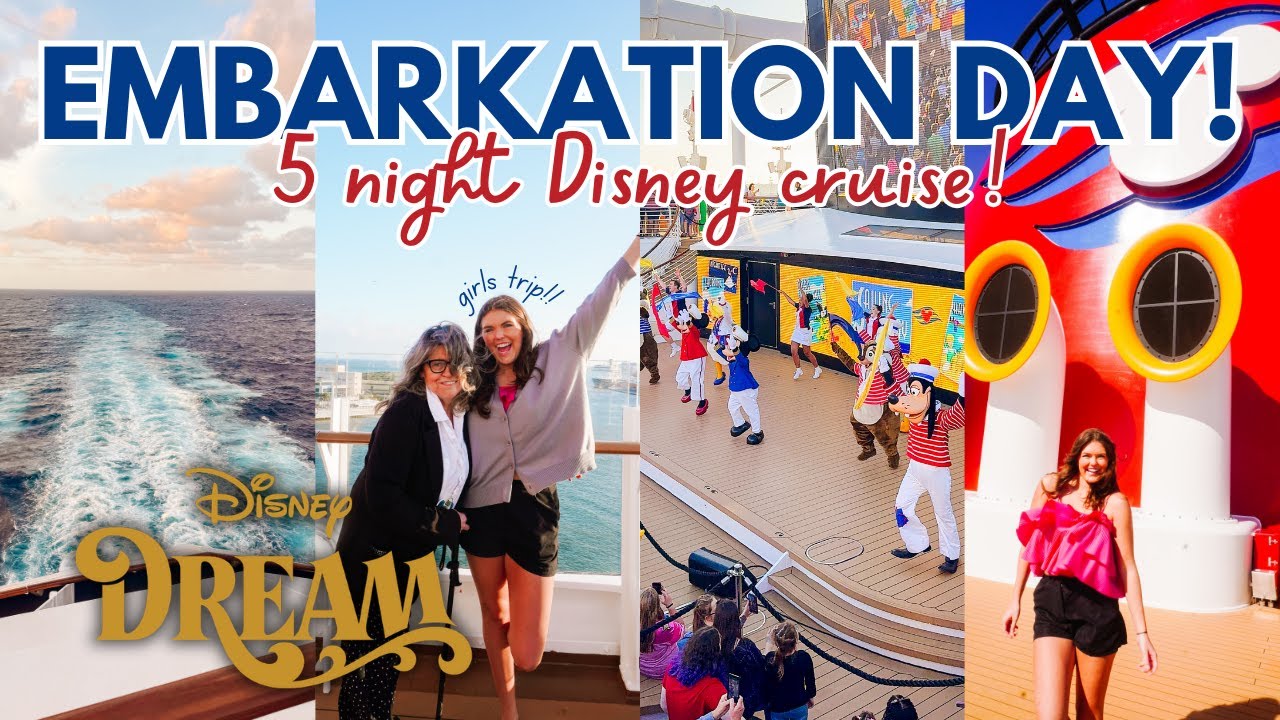 Boarding the Disney Dream for a 5-night Bahama Cruise | Day 1