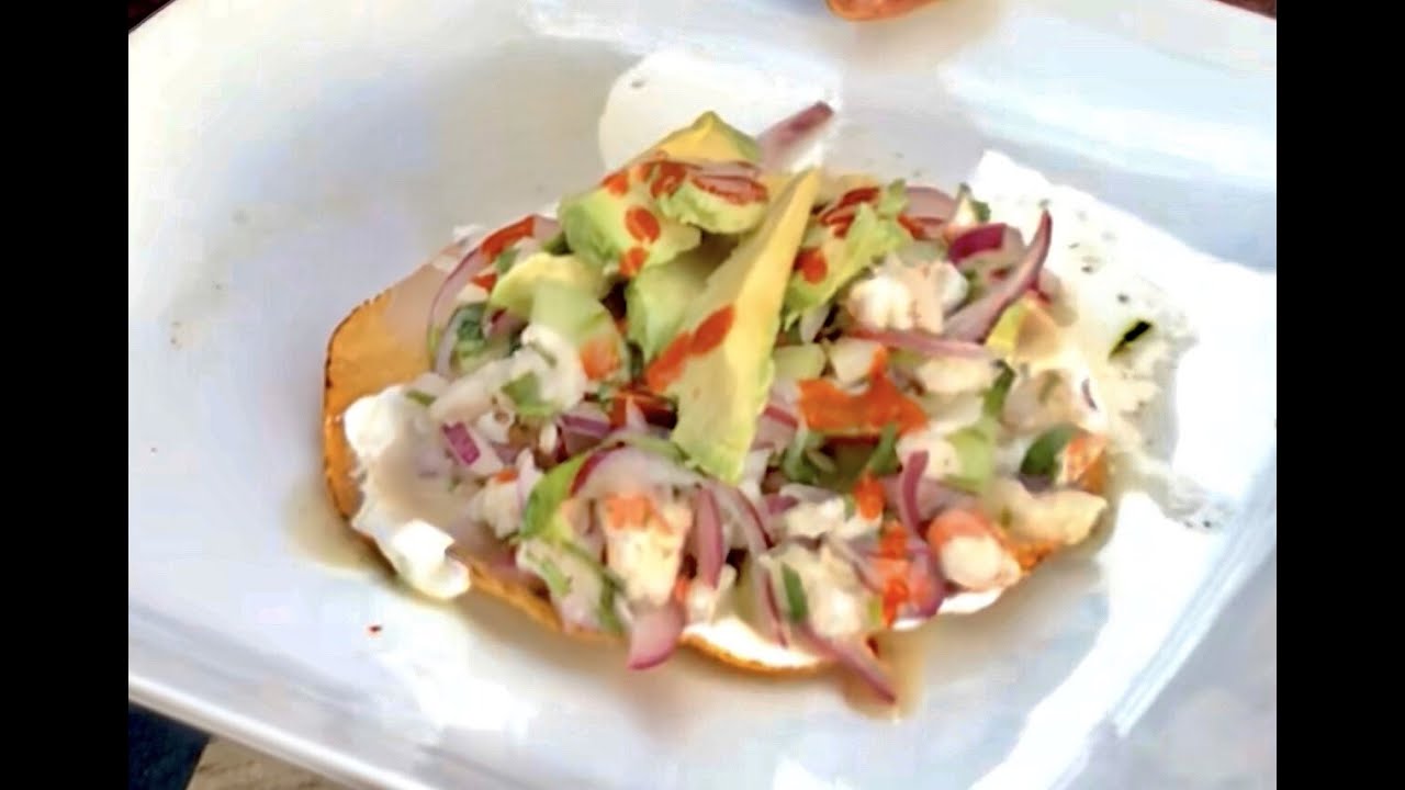 Ceviche Mixto De Camarón Y Tilapia YouTube