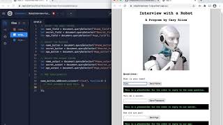 AP CSP - Adding Functionality to Robot Interview
