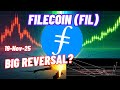 Big Reversal Of Filecoin ? | FIL Crypto News &amp; Price Prediction 2025