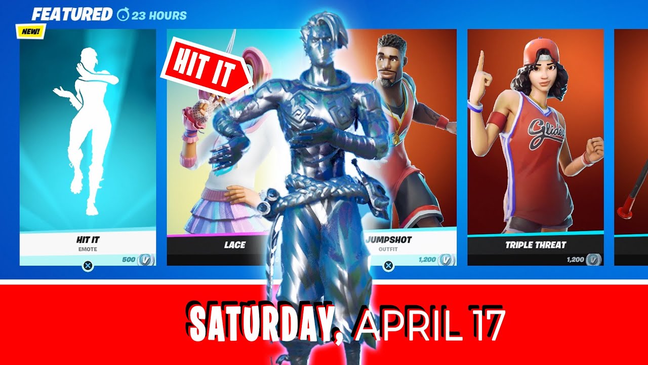 *NEW* HIT IT Emote & JUMPSHOT returns after 191 days *ITEM SHOP* - April 17