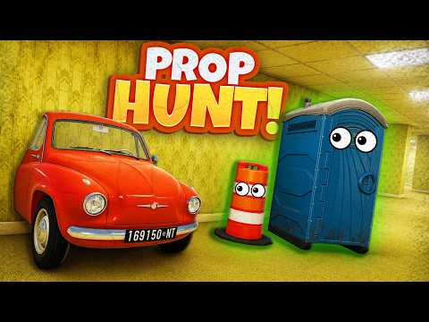 We Played Prop Hunt in The Backrooms in BeamNG Drive!