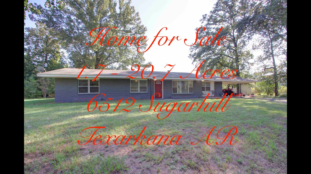 SOLD 6512 Sugarhill Rd, Texarkana AR For Sale YouTube