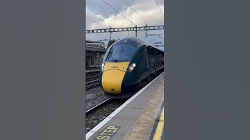 GWR Class 800 at Swindon 🚆 #trains