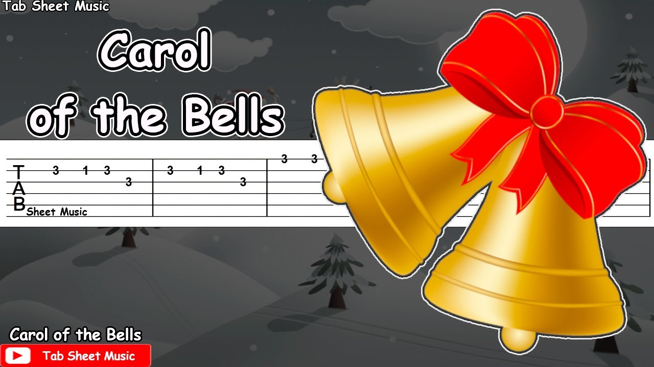 Carol of the Bells - Guitar Tutorial (Merry Christmas) - YouTube