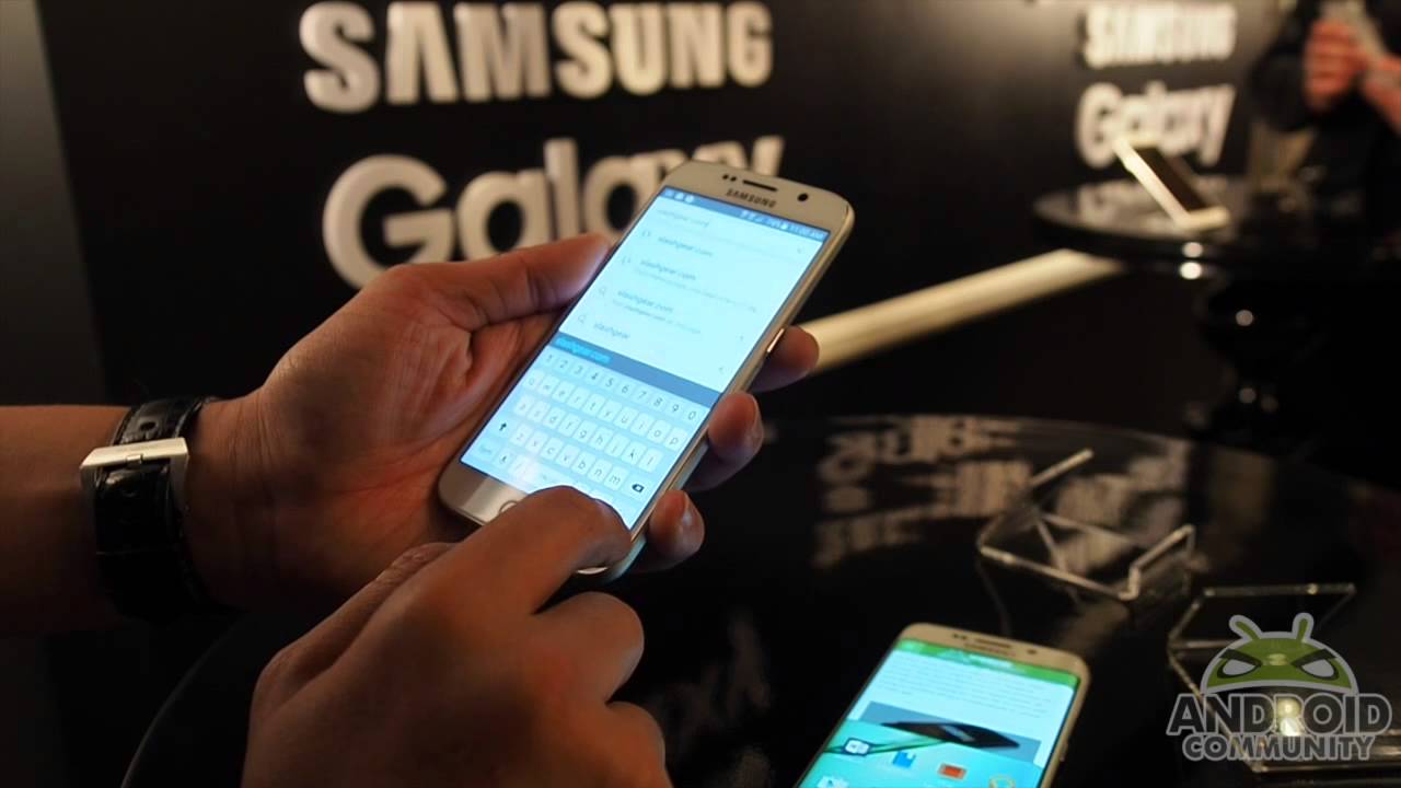 Samsung Galaxy S6 and S6 edge hands-on