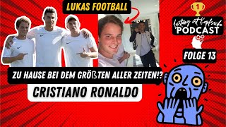 Zu CRISTIANO RONALDO nach Hause eingeladen ft. Lukasfootball