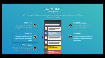 Part 1 SWIPE  - Monetizing Mobile Engagement Data on the Blockchain