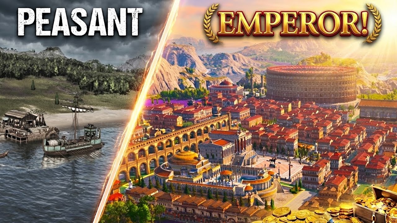 I Built the Most Epic Empire From NOTHING - Anno 117: Pax Romana Movie