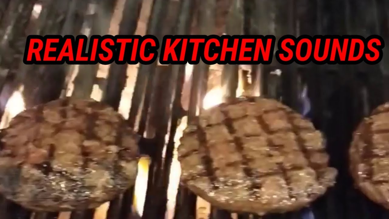 Realistic Kitchen Sounds YouTube