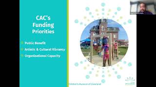 CAC 2026-27 General Operating Support Application Workshop